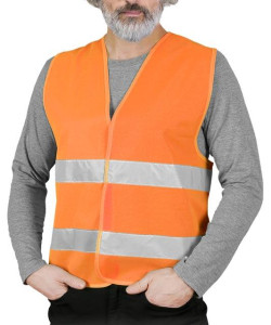 Жилет світловідбивний сигнальний, жилет салатовий дорожник, одяг світолівідбайний арт. OX-LUMI