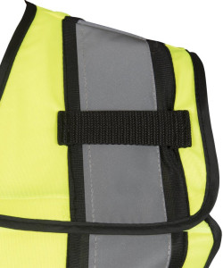 Жилет сигнальний зі світловідбивними смугами арт KOS-FLEX YB