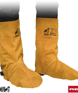 Накладки шкіряні, захист зварника для взуття, накладки захисні WY-NNB Y UNI (14