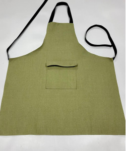 Фартух брезентовий вогнетривкий (просочення ОП) щільність 420+-г/м2