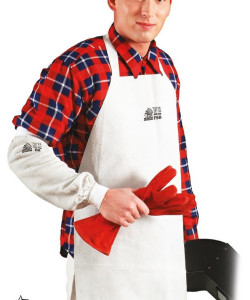 Фартух шкіряний зварювальника REIS FSB JS UNI (60X90)