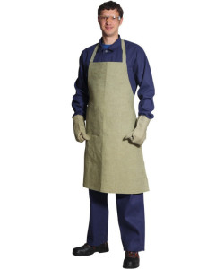 Фартух брезентовий щільний/вогнетривкий (широкі груди щільність брезенту 550пл)