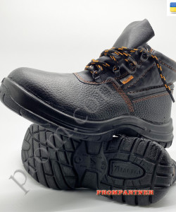 Черевики робочі 'ЄВРО' шкіра, підошва лита поліуретанова, маслобензостійкі ( в наявності розміри 46, 47)