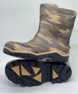 Чоботи гумові чоловічі Litman колір камуфляж, сапоги гумові мужские камфляж