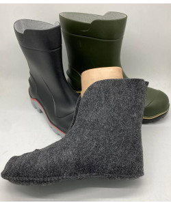 Утеплитель в сапог c плотного нетканного материала, утплювач вставка в гумові чобіти