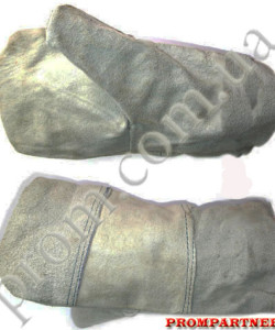 Рукавиці спилкові