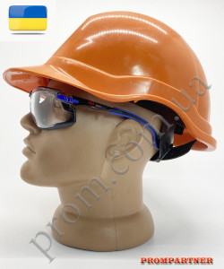 Каска будівельна помаранчева Україна тип Б