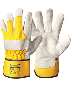 Рукавички спилок + х/б ущільнена Люкс