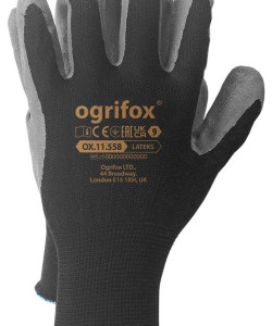 Рукавички робочі Ogrifox OX-LATEKS з покриттям спіненого латексу, REIS (розмір 9, 10)