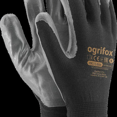 Рукавички робочі Ogrifox OX-LATEKS з покриттям спіненого латексу, REIS (розмір 9, 10) Рукавички робочі Ogrifox OX-LATEKS з покриттям спіненого латексу, REIS (розмір 9, 10)