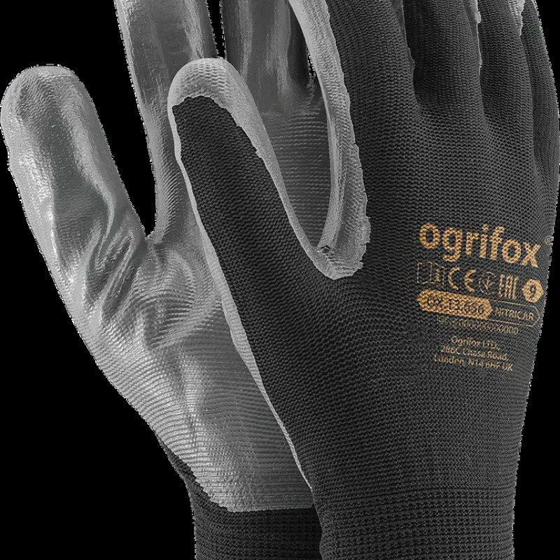 Рукавички робочі Ogrifox OX-LATEKS з покриттям спіненого латексу, REIS (розмір 9, 10) Рукавички робочі Ogrifox OX-LATEKS з покриттям спіненого латексу, REIS (розмір 9, 10)