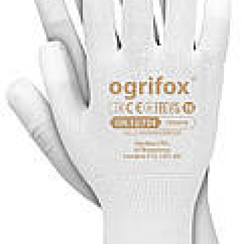 Рукавички робочі Ogrifox з покриттям поліретану, OX-POLFIN W REIS (розмір 8) Рукавички робочі Ogrifox з покриттям поліретану, OX-POLFIN W REIS (розмір 8)