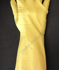 Рукавички гумові господарські 'Комфорт' КЩС 20% розмір L