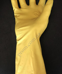 Рукавички гумові господарські 'Комфорт' КЩС 20% розмір L