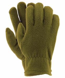 Рукавиці флісові RPOLAREX O, рукавички зимові, рукавички фліс олива REIS POLAND RPOLAREX O