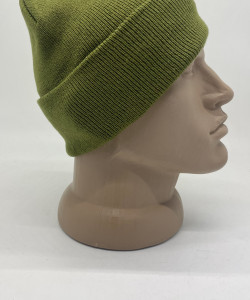 Шапка олівкова зимова, двойна з подворотом