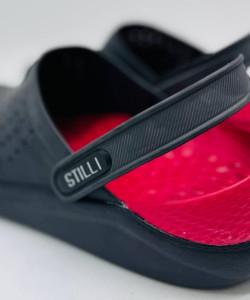 Кроксы сланцы STILLI колір чорний, шлёпанцы мужские, крокси чоловічі