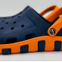 Крокси чоловічі ЕВА сині/помаранчеві Luck line чоловічі ЕВА , крокси сланці чоловічі