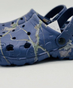 Кроксы чоловічі сині сланцы РИБАЦЮГА Q12-5, шлёпанцы мужские, крокси чоловічі traveler