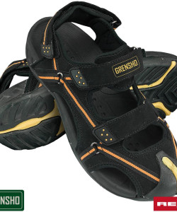 Сандали похідні GRENSHO, закритий носок, арт. BKSBREAK BP , кроксі соланці