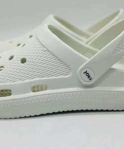 Кроксы женские, цвет белый, кроксы пенка ЭВА крокси жіночі білі