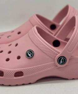 Крокси жіночі рожеві Luck Line , кроксы розовые женские