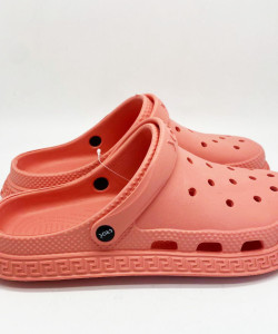 Кроки жіночі, колір темно рожевий(корал), крокси пінка.