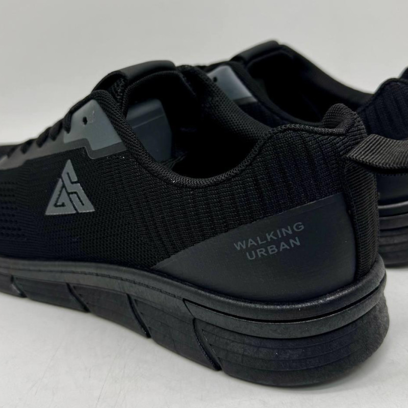 Чоловічі кросівки для міських прогулянок Walking Urban Black Чоловічі кросівки для міських прогулянок Walking Urban Black