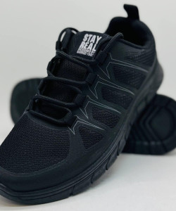 Кросівки літні чоловіч (колір ЧОРНИЙ) Мокасини (кросівки) чоловічі