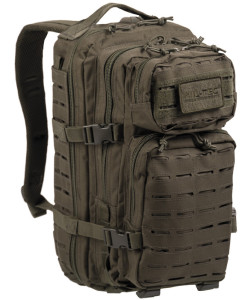 Рюкзак Mil-Tec тактичний, 20л US Assault Pack SM Laser Cut, колір оливкової (розмір В42 х Ш20 x Г25 см) Рюкзак Mil-Tec тактичний, 20л US Assault Pack SM Laser Cut, колір оливкової (розмір В42 х Ш20 x Г25 см)