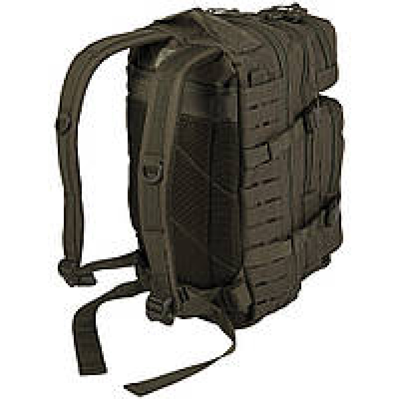 Рюкзак Mil-Tec тактичний, 20л US Assault Pack SM Laser Cut, колір оливкової (розмір В42 х Ш20 x Г25 см) Рюкзак Mil-Tec тактичний, 20л US Assault Pack SM Laser Cut, колір оливкової (розмір В42 х Ш20 x Г25 см)