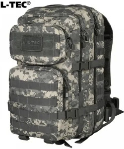 Рюкзак Mil-Tec тактичний ПІКСЕЛЬ, 36л MOLLE, US Asault Pack II AT-digital (Розмер В51 х Ш29 Г28 см) Рюкзак Mil-Tec тактичний ПІКСЕЛЬ, 36л MOLLE, US Asault Pack II AT-digital (Розмер В51 х Ш29 Г28 см)