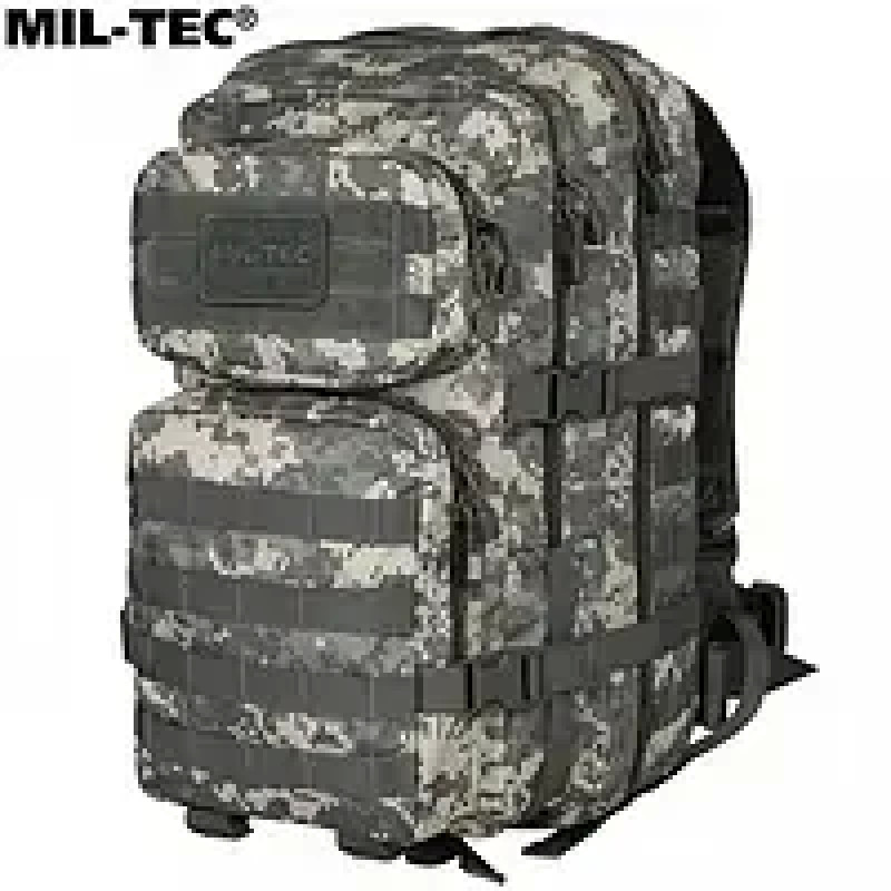 Рюкзак Mil-Tec тактичний ПІКСЕЛЬ, 36л MOLLE, US Asault Pack II AT-digital (Розмер В51 х Ш29 Г28 см) Рюкзак Mil-Tec тактичний ПІКСЕЛЬ, 36л MOLLE, US Asault Pack II AT-digital (Розмер В51 х Ш29 Г28 см)