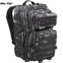 Рюкзак Mil-Tec тактический, 36л молли BACKPACK US ASSAULT LARGE черный камуфляж Рюкзак Mil-Tec тактический, 36л молли BACKPACK US ASSAULT LARGE черный камуфляж