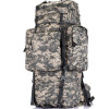 Тактичний рюкзак 70 літрів з каркасом колір Піксель, походний великий рюкзак металический каркас
