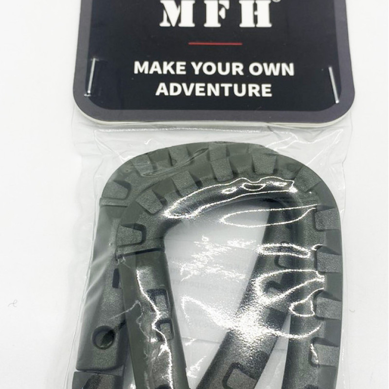 Карабін міцний MFH пластик, розмір D 7 mm * 8,5 cm 2er Pack (упаковка 2 шт) Карабін міцний MFH пластик, розмір D 7 mm * 8,5 cm 2er Pack (упаковка 2 шт)