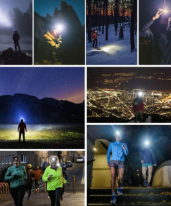 Ліхтар налобний акумуляторний, USB заряджання, фонарик налобный