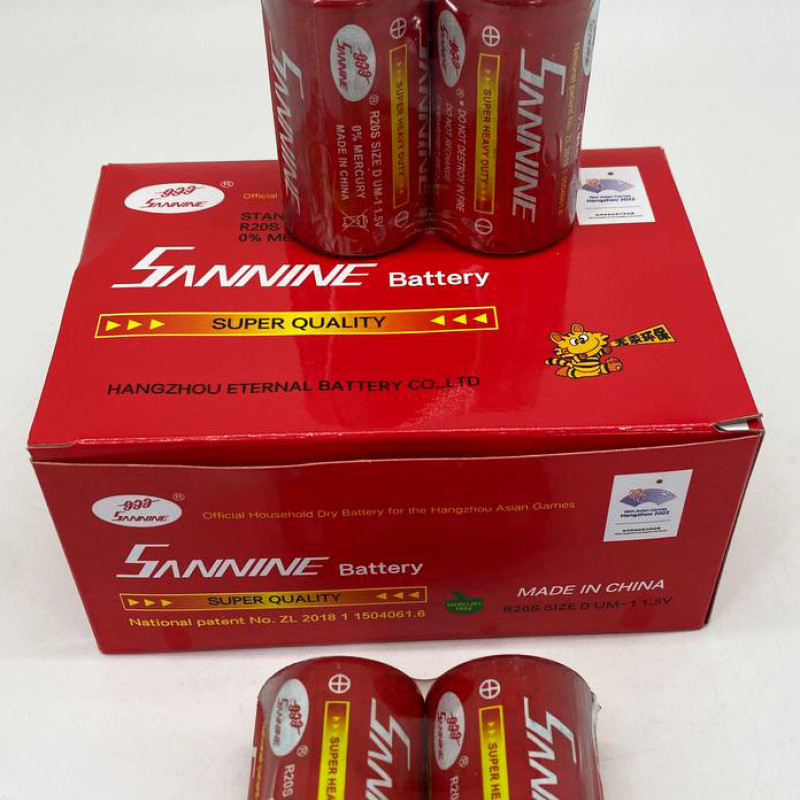 Батарейки R20 Sannine D 1.5V Батарейки R20 Sannine D 1.5V