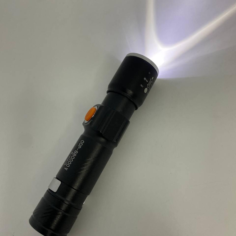 Ліхтарик ручний X-Balog протиударний, вологостійкий із заряджанням USB Тактичний ліхтар POLICE BL-616-T6 Zoom Ліхтарик ручний X-Balog протиударний, вологостійкий із заряджанням USB Тактичний ліхтар POLICE BL-616-T6 Zoom