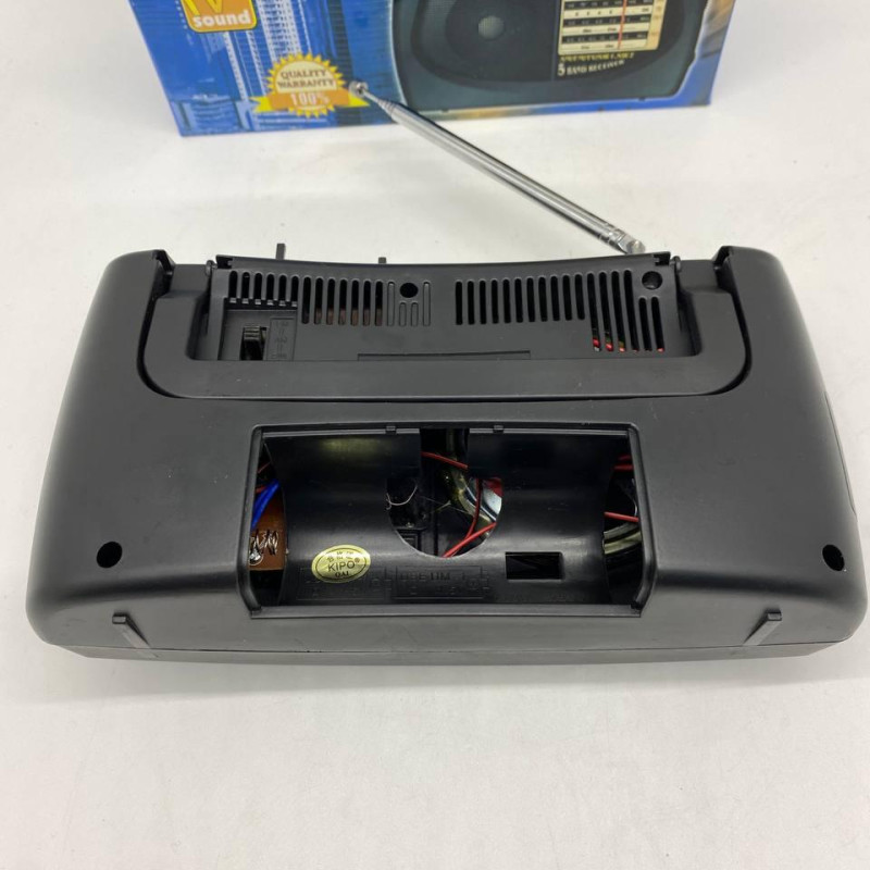 Радіоприймач KIPO-KB 308AC (FM/AM/SW/TV), Телескопічна антена, відкидна ручка, радіоприймач Радіоприймач KIPO-KB 308AC (FM/AM/SW/TV), Телескопічна антена, відкидна ручка, радіоприймач