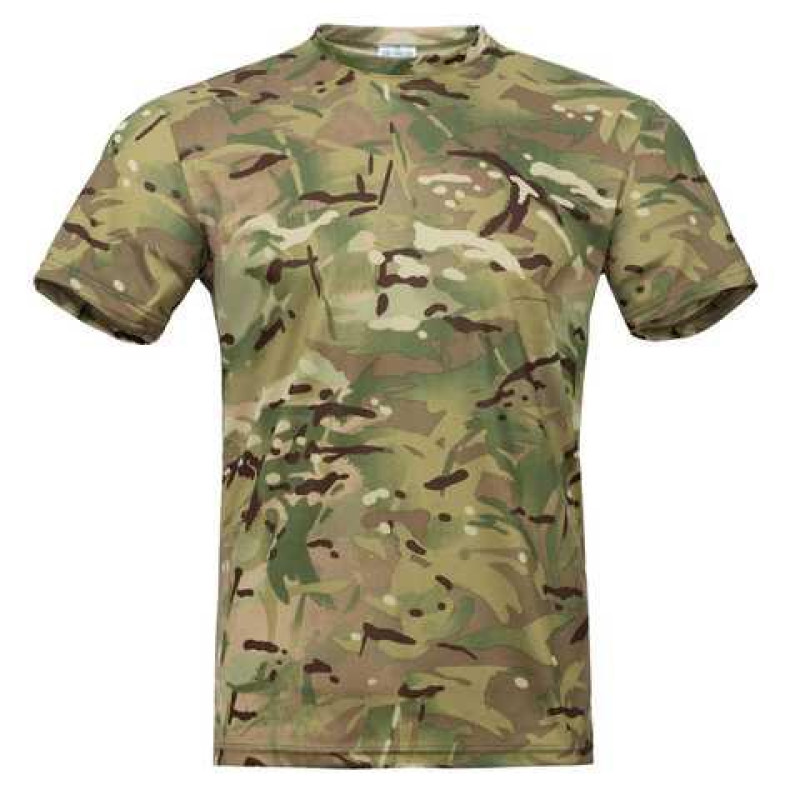 Футболка армійська Multicam 100% х/б, пл.165 г/м2, футболка камуфльована Мультикам 60 Футболка армійська Multicam 100% х/б, пл.165 г/м2, футболка камуфльована Мультикам 60
