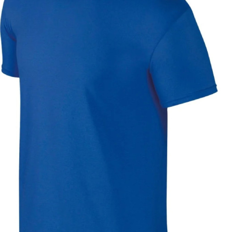 Футболка чоловіча синя (василок) Gildan Softstyle 2XL