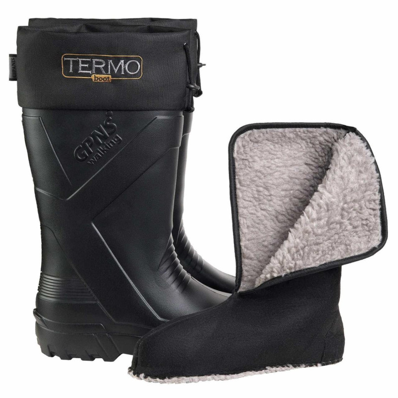 Чоботи ЕВА з утеплювачем для риболовлі і полювання TERMO BOOT Чорні Чоботи ЕВА з утеплювачем для риболовлі і полювання TERMO BOOT Чорні
