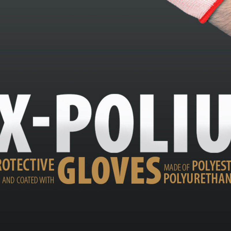 Рукавички робочі Ogrifox OX-POLIUR з покриттям поліретану, REIS Рукавички робочі Ogrifox OX-POLIUR з покриттям поліретану, REIS