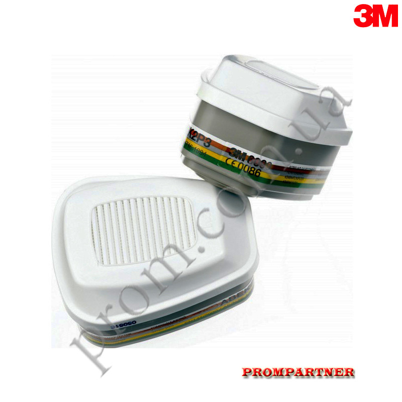 Фільтр 3М™ 6099 A2B2E2K2HGP3 R + ФОРМАЛЬДЕГІД, від органічних парів, неорганічних і кислотних газів, аміак Фільтр 3М™ 6099 A2B2E2K2HGP3 R + ФОРМАЛЬДЕГІД, від органічних парів, неорганічних і кислотних газів, аміак