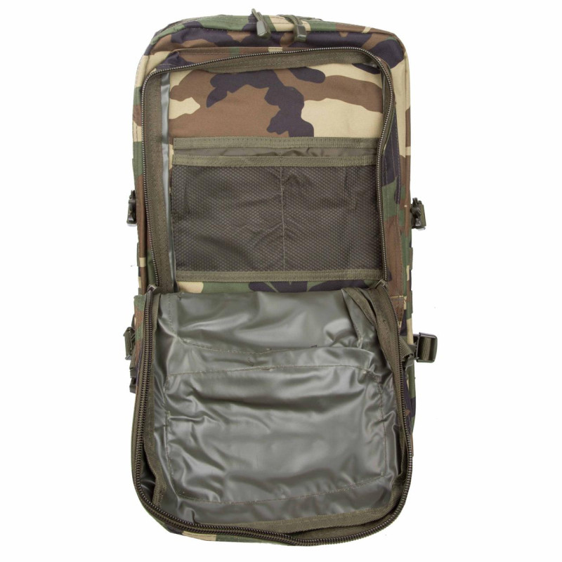 Рюкзак Mil-Tec тактичний, 36л молли BACKPACK USSSSAULT Pack II woodland (Розмер В51 х Ш29 х Г28 см) Рюкзак Mil-Tec тактичний, 36л молли BACKPACK USSSSAULT Pack II woodland (Розмер В51 х Ш29 х Г28 см)