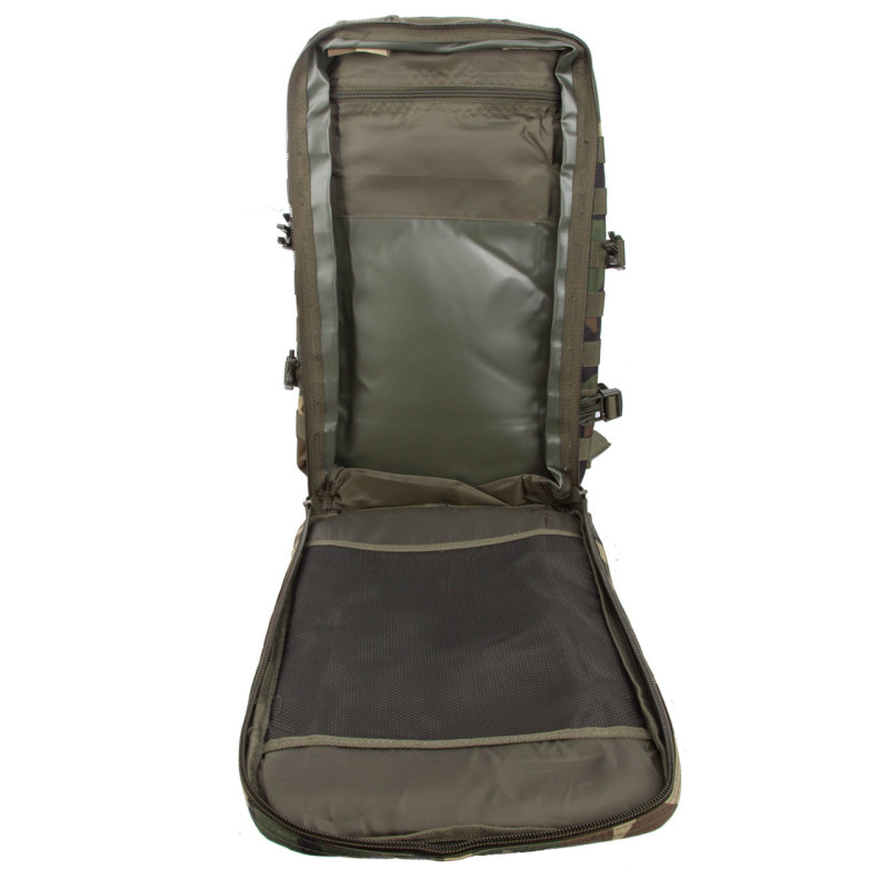 Рюкзак Mil-Tec тактичний, 36л молли BACKPACK USSSSAULT Pack II woodland (Розмер В51 х Ш29 х Г28 см) Рюкзак Mil-Tec тактичний, 36л молли BACKPACK USSSSAULT Pack II woodland (Розмер В51 х Ш29 х Г28 см)