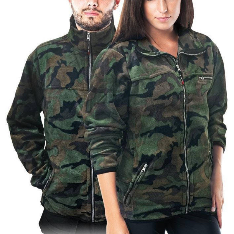 Кофта-полар щільна, фліcова, колір камуфляж, щільність 20 г/м2, ар.POLAR-HONEY розмір М Кофта-полар щільна, фліcова, колір камуфляж, щільність 20 г/м2, ар.POLAR-HONEY розмір М