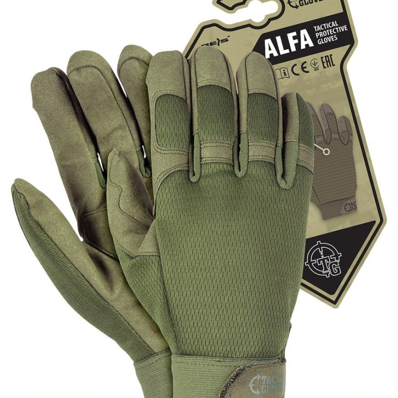 Рукавички тактичні комбіновані REIS TACTICAL GLOVES RTC-ALFA Olive L Рукавички тактичні комбіновані REIS TACTICAL GLOVES RTC-ALFA Olive L