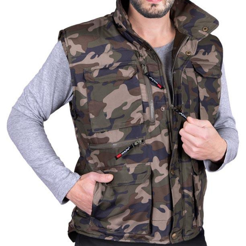 Жилет робочий, жилет утеплений, жилет камуфльований KORMORAN МО L XL Жилет робочий, жилет утеплений, жилет камуфльований KORMORAN МО L XL